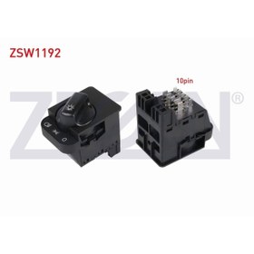 Resim OTOCO Opel Corsa B - Vectra A - Astra F - Combo B - Tıgra A 1988-2001 Far Anahtarı 10 Pin 1241319 