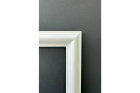 Resim Diecor Dekoratif Boyanabilir 4 cm Eğimli Duvar Çıtası 3 Çerçeve Hazır Kesimli Paket 