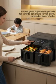 Resim Sinbo Çift Hazneli Airfryer Sco 5062 