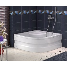 Resim Shower 100X100 Cellesse Oval Mini Küvet 