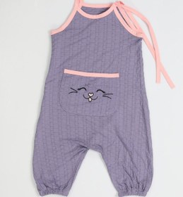 Resim Lila Kedi Kız Salopet-lila Lila 