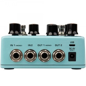 Resim NUX NDD-6 Duo Time Stereo Delay Pedalı | Çift Zamanlı Gecikme Tap Tempo 