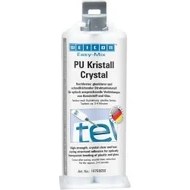 Resim Weicon Easy-Mix PU Kristal poliüretan yapıştırıcı 50 ml, kristal berraklığında 