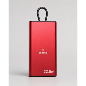 Resim Enerx ENR-P10MTK Powerbank 10000 Mah 22.5W Hızlı Şarj, Dahili Type-C Kablolu Yeni Nesil Metal Kasa Taşınabilir Şarj Cihazı 