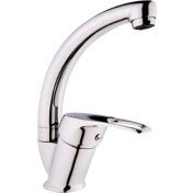 Resim Arsu Aç Kapa Lavabo Mix Kuğu Lavabo Bataryası 