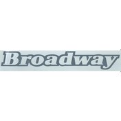 Resim Broadway Kağıt Yazı Yeni Model. Açık Gri 