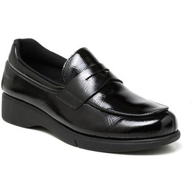 Resim Oxford Klasik Kadın 53s6 Frau Shıne Nero Black Siyah 