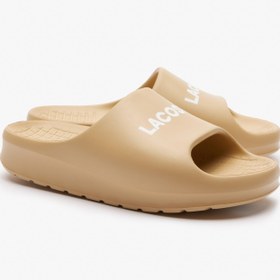 Resim Lacoste Serve Slide 2.0 Kadın Bej Terlik 