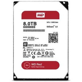 Resim Wd 8Tb Red 5400 Rpm 256Mb Wd80Efax 3,5" Hdd Harddisk 