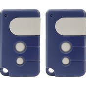 Resim Crackedice 2 Adet Garaj Kapısı Uzaktan Kumandası 433.92mhz 3 Düğmeli Garaj Kapısı Açma Kumandası 