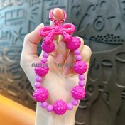 Resim Silver1 Yeni Sevimli Çizgi Film Işıklı Işık Kulomi Büyük Kulak Köpek Hediye Kutusu Anahtarlık Araba Okul Çantası Dıy Kolye Hediye (Yurt Dışından) 