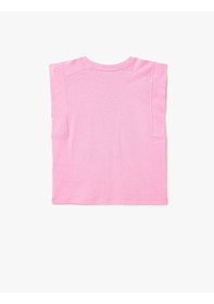 Resim Koton Pembe Kız Çocuk T-shirt 5skg10126ak Pembe 