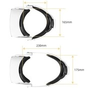 Resim Tongxida Hifylux Q2-td79 Oculus Quest 2 Dekompresyon Rahat Kafa Bandı Beyaz Vr Aksesuarı 