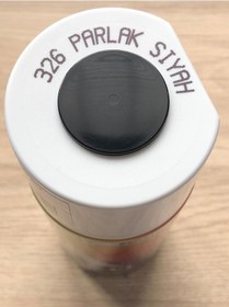 Resim Akçalı 326 Parlak Siyah Sprey Boya 400 ML 