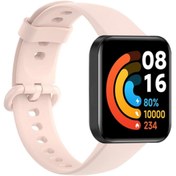 Resim AyrStore Omr Redmi Watch 2 Klasik Kordon - Pudra 