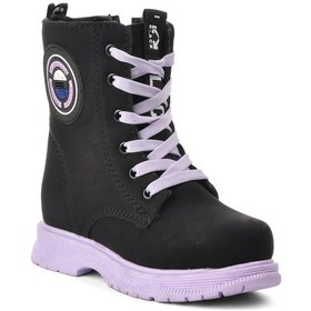 Resim Walkway Peris-P Siyah-Lila İçi Kürklü Kız Çocuk Bot Lila - Siyah 