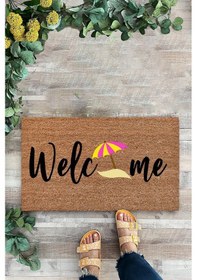 Resim Welcome, İç Ve Dış Kapı Önü Paspası, Dekoratif Dijital Baskı 