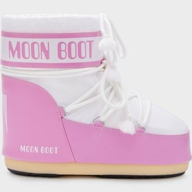 Resim Moon Boot Kadın Kar Botu 80d1409340 Jb05 Pembe-beyaz Beyaz - Pembe 
