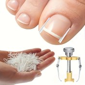 Resim 50 adet+ Tırnak Sanatı Araçları | Elastik Yama ile 100 Parça Tırnak Düzeltme Seti, Kesmesi ve Kullanması Kolay, Formaldehitsiz 