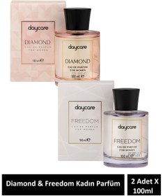 Resim Daycare Diamond & Freedom 2'li set Kadın Edp Parfüm 100 ml + 100 ml 