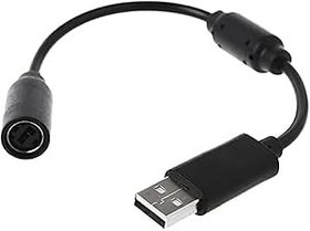 Resim Weicoca 1 adet siyah USB ayrılabilir PC uzatma kablosu kablosu-ayrılıkçı kablolu oyun denetleyicisi kararlı-Xbox 360 kablolu denetleyici 