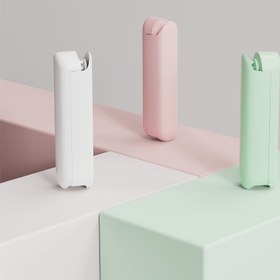 Resim Elde Tutulan Küçük Mini USB Şarj Edilebilir Geri Çekilebilir Taşınabilir Plastik Fan, Pil Güçlü/USB Çift Kullanım, Lityum Pil-18650 Serisi 1200mAh, Sessiz, ≤36V Çalışma Gerilimi 