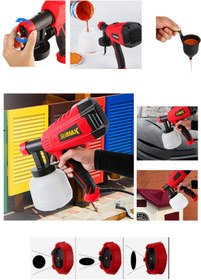 Resim stilmax Sweden Yüksek Basınçlı Boya Ilaç Dezenfektan Püskürtme Makinesi Elektrikli Sprey Boya Tabancası 800w 