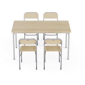 Resim Pierro Ofis Oba Yemekhane Masa Takımı 