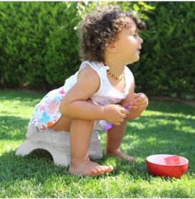 Resim markentegra Portatif Lazımlik, Soft Gri Renk 