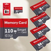 Resim 100% Yüksek Hızlı Mikro Gerçek Kapasiteli SD Kartları 16GB/32GB/64GB/110GB ile Adaptör, Flash TF Kartları A1 C10 Hafıza TF Kartları Tabletler/Kameralar/Telefonlar/Bilgisayarlar/Araç Sesleri/Oyun Konsolları/Audio için Uygun - Dosyalarınızı Güvenle Saklayın! 