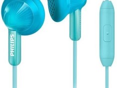 Resim Philips She3015 Kulakiçi Kulaklık-Turkuaz 