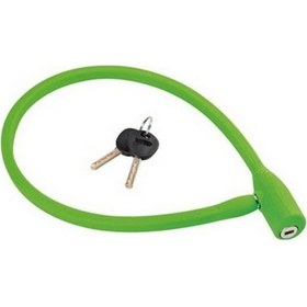 Resim Lampa Yeşil Silikon Kaplı Bisiklet Kilidi Anahtarlı 293730 