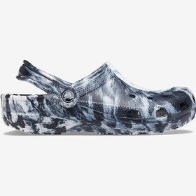 Resim Crocs Classic Marbled Clog Kadın Gri Terlik 