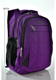 Resim Relaxion 2227 Yarasa Sırt Çantası - Mor - Tek Ebat Mor 