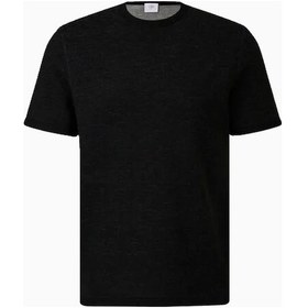 Resim Bogner Ohio Lüks Yün Karışımlı Stil, Erkek Triko Tişört T-shirt Siyah Xxl 