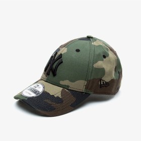 Resim New Era 9forty New York Yankees League Unisex Camo Yeşil Şapka - 11357008 Yeşil 