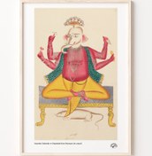 Resim Ganesha Taburede, Poster 