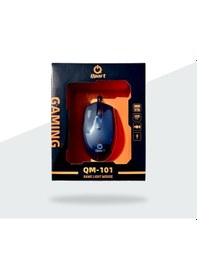 Resim Qpart QM-101 Usb Rainbow Işıklı Oyuncu Mouse 