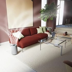 Resim Daisy Home Effbrz2 Breeze A3 Komple Hava Filtresi (Temiz Hava, Kokuları Giderir, Optimum Filtreleme, Antibakteriyel, Alerjenleri ve Polenleri Yakalar, Beyaz) 
