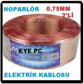 Resim Oto Içi Ses Sistemleri Kablosu 2xx 0,75Mm Kablo Kaliteli Sağlam (287631943) 