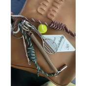 Resim Silver1 Zarif Anti-Kayıp Araba Anahtarlık Okul Çantası Çekicilik Bebek Yaratıcı Erkek ve Kadın Çift Yıldız Ayı Anahtarlık (Yurt Dışından) 