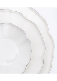 Resim Maxx Doria Hexa Platinum 12 Kişilik 58 Parça Yemek Takımı Pa2107 Beyaz 