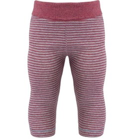 Resim Organicera Organik Tayt, Çizgili , Bordo-grey 
