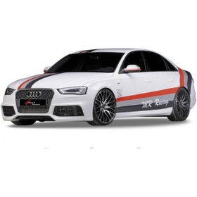 Resim Drs Tuning Audi A4 Uyumlu B8 20122015 - Rs4 Marşpiyel Sağ Sol Set 