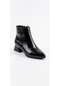Resim Siyah Rugan Kadın Topuklu Bot 659.708-1 Siyah 