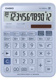 Resim Casio Dj-120dpluslbwadp Hesap Makinesi Desktop Gri - Siyah 
