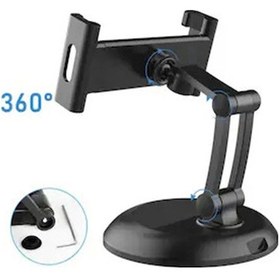 Resim Masa Üstü 360 Derece Ayarlanabilir Tablet Tutucu Telefon Standı 6.3 - 11 İnç Masaüstü Tablet Renkli 