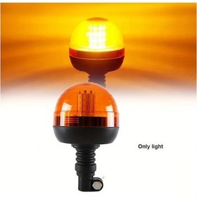 Resim Willowhaven 40 Led Amber Dönen Işık Forklift Traktör Utv 12/24v Dayanıklı Sinyal Lambası 