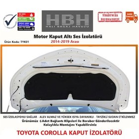 Resim Toyota Corolla Uyumlu Kaput Izolatörü (2014-2019 Arasi) 181338072 