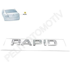Resim Skoda Rapid Bagaj Kapak Yazısı 5ja853687a 